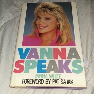 Vanna Speaks by Vanna White 1st Edition 1987 Vintage Hardcover